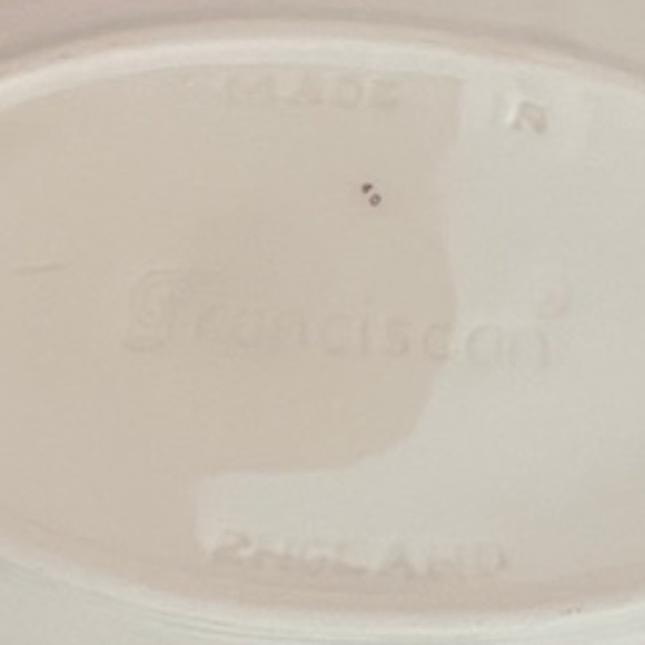 Gravy Boat with Attached Underplate Desert Rose by FRANCISCAN MASTERPIECE - Picture 5 of 5